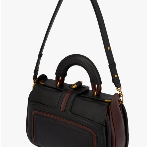 Zara LEATHER CITY BRIEFCASE LIMITED EDITION - Picture 3 of 12